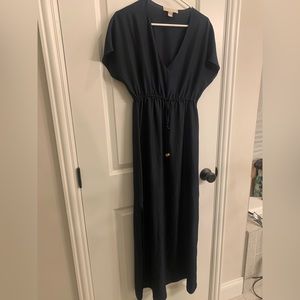 Silk dress/ cover up/ kaftan